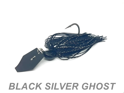 Black Silver Ghost - Black Bladed Jig