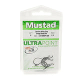 MUSTAD DOUBLE WIDE GAP DROPSHOT HOOK - 10 pk - Size 2