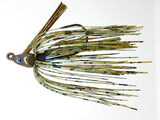 #16 "Green Pumpkin Blue Hue" Swim Jig