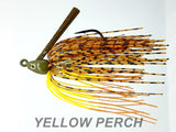 #2 "Yellow Perch" Swim Jig