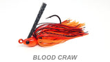 #22 "Blood Craw" Swim Jig