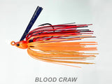 #22 "Blood Craw" Swim Jig
