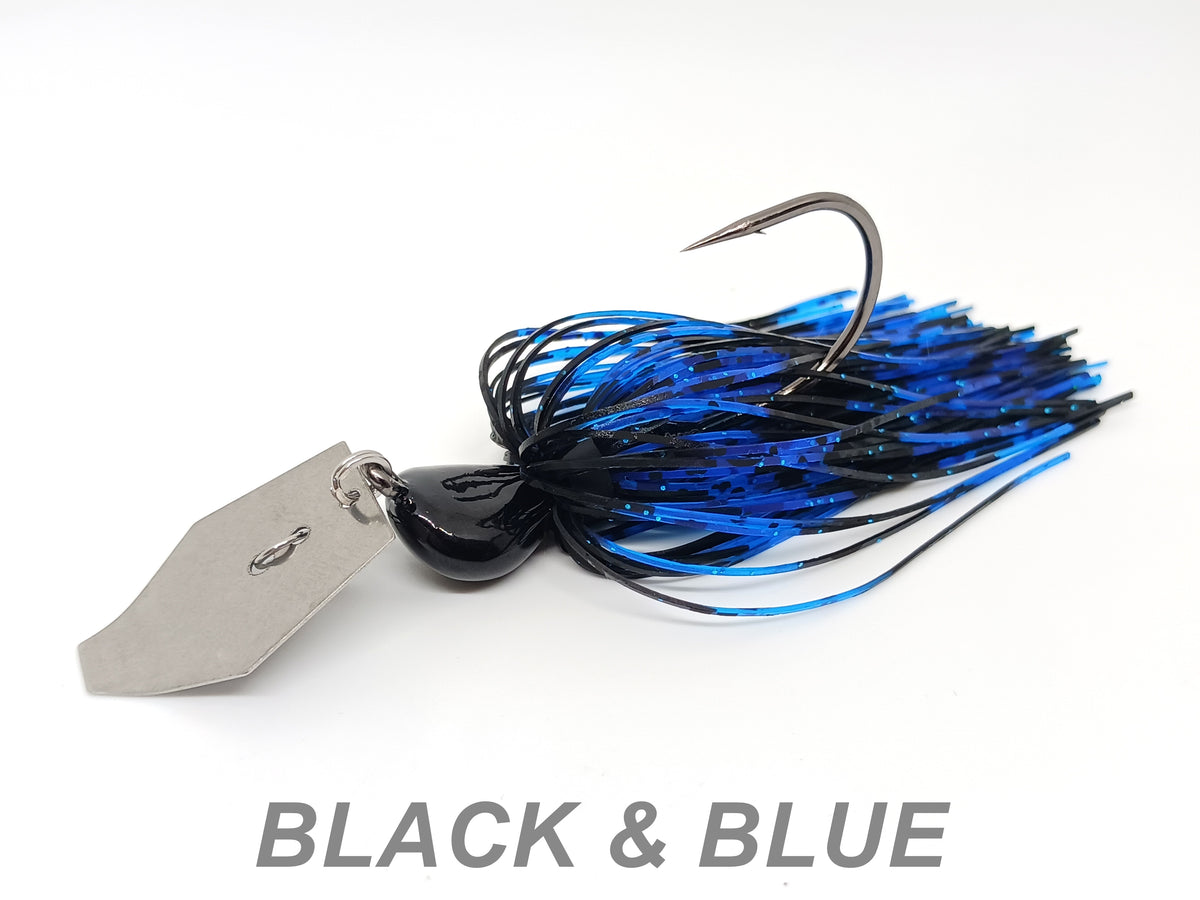 40 Black & Blue Bladed Jig
