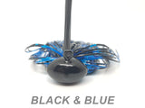#40 "Black & Blue" Football Jig