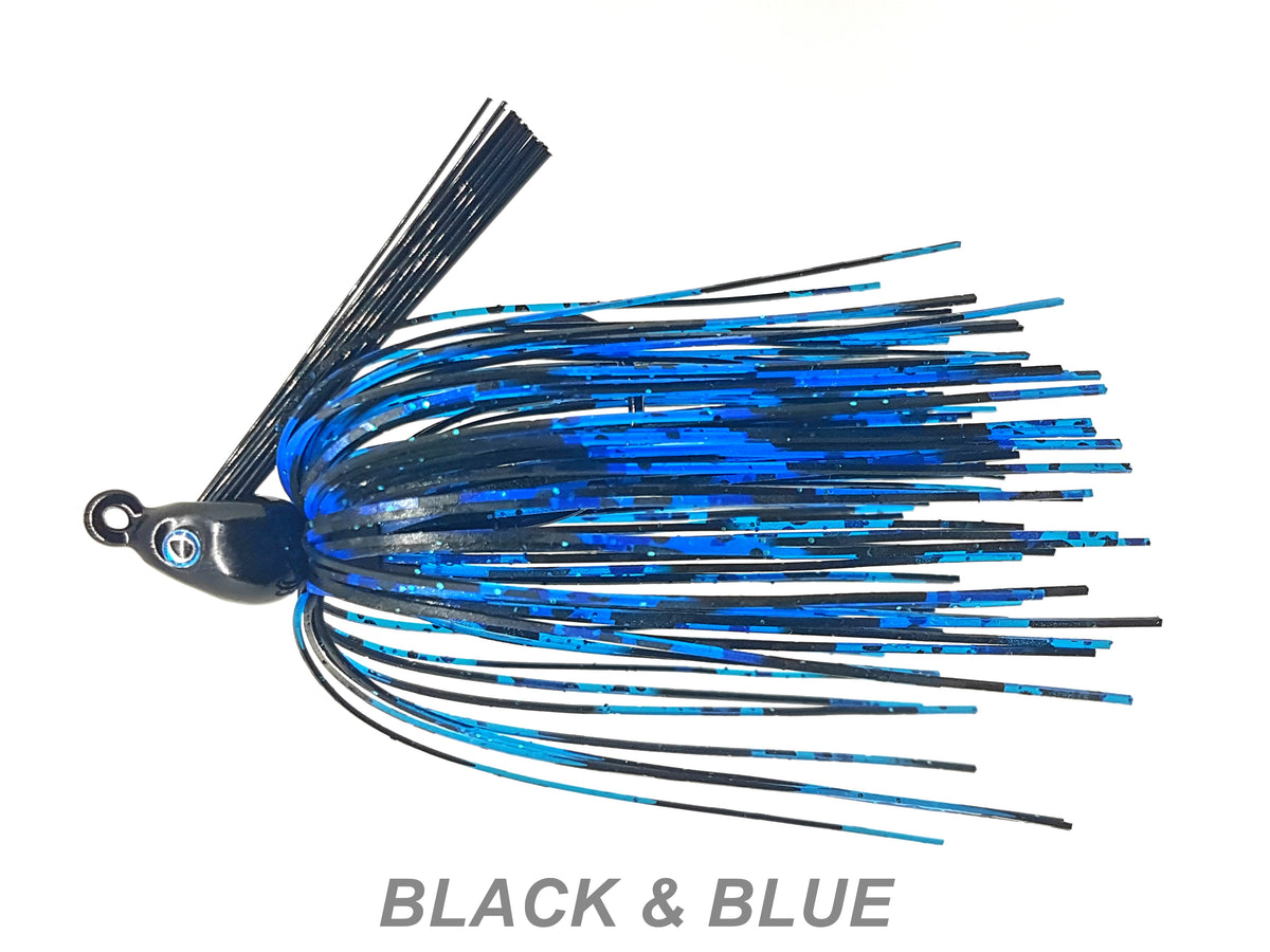 40 Black & Blue Bladed Jig