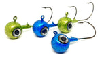 Fish-Eye Jig "Assorted Blue & Lime"