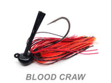 #22 Tungsten Flipping Jig "Blood Craw"