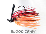 #22 Tungsten Flipping Jig "Blood Craw"