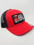 "Red on Black" WOBD Trucker Hat