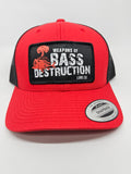"Red on Black" WOBD Trucker Hat