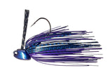 Midnight Magic Mini Flipping Jig for bass, compact finesse flipping jig by Weapons of Bass Destruction
