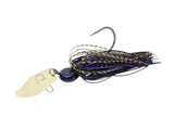 Mayhem Gold bladed jig bass fishing lure for bass fishing by Weapons of Bass Destruction