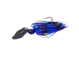 Junebug bladed jig bass fishing lure for bass fishing by Weapons of Bass Destruction