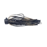 Bass Bites 1/4oz Skirted Ned Jig – "Green Pumpkin Black"