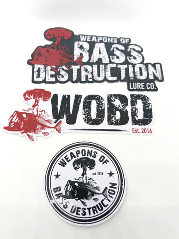 Weapons Of Bass Destruction Lure Co Decal Pack