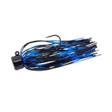 Red Craw Bass Bites 1/4oz wire-tied skirted Ned jig for bass, finesse fishing, by Weapons of Bass Destruction