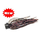 Smallmouth Candy Bass Bites 1/4oz wire-tied skirted Ned jig for bass, finesse fishing, by Weapons of Bass Destruction