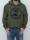 WOBD Est-2016 Hoodie "MILITARY GREEN"