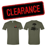 WOBD Bass Head T-Shirt "MILITARY GREEN"