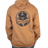 Weapons of Bass Destruction Grim Angler Hoodie "Caramel"
