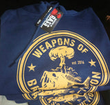 Weapons of Bass Destruction Hoodie "NAVY"