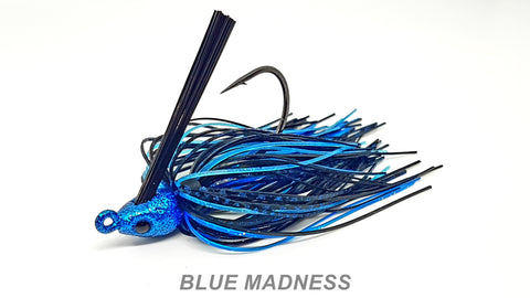 #11 "Blue Madness" Swim Jig