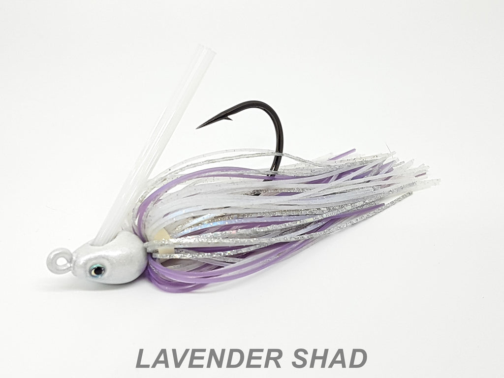 17 Lavender Shad Swim Jig