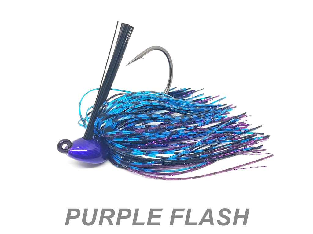 18 Purple Flash Flipping Jig