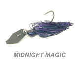 #24 "Midnight Magic" Black Bladed Jig
