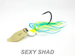 #26 "Sexy Shad" Gold Bladed Jig