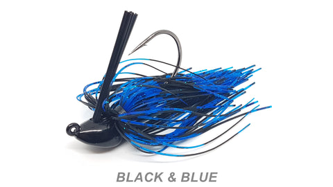 #40 "Black & Blue" Rattling Flipping Jig