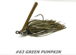 #63 "Green Pumpkin" Swim Jig
