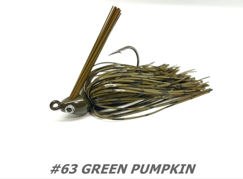 #63 "Green Pumpkin" Swim Jig