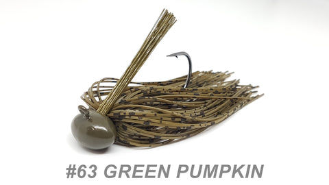 #63 "Green Pumpkin" Football Jig