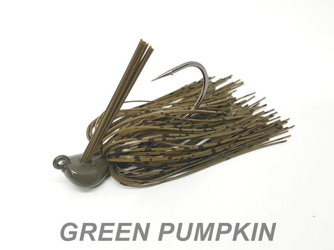 #63 Tungsten Flipping Jig "Green Pumpkin"